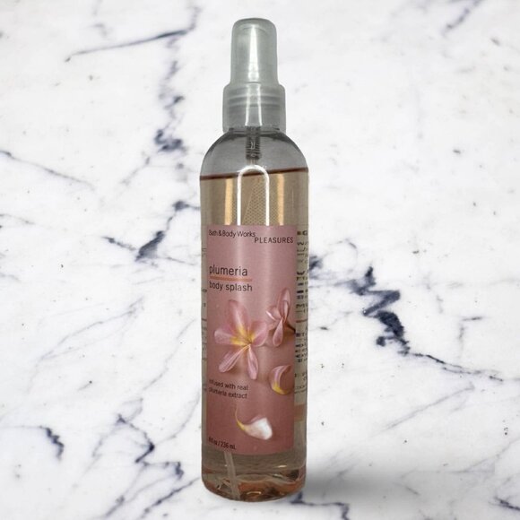 Plumeria Bath & Body Works Body Splash Spray 8 oz RETIRED Original Scent NEW - Picture 1 of 1